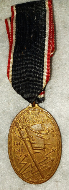 Germany (Prussia) Kyffhauser Bund Veteran's WW1 Medal, 1918